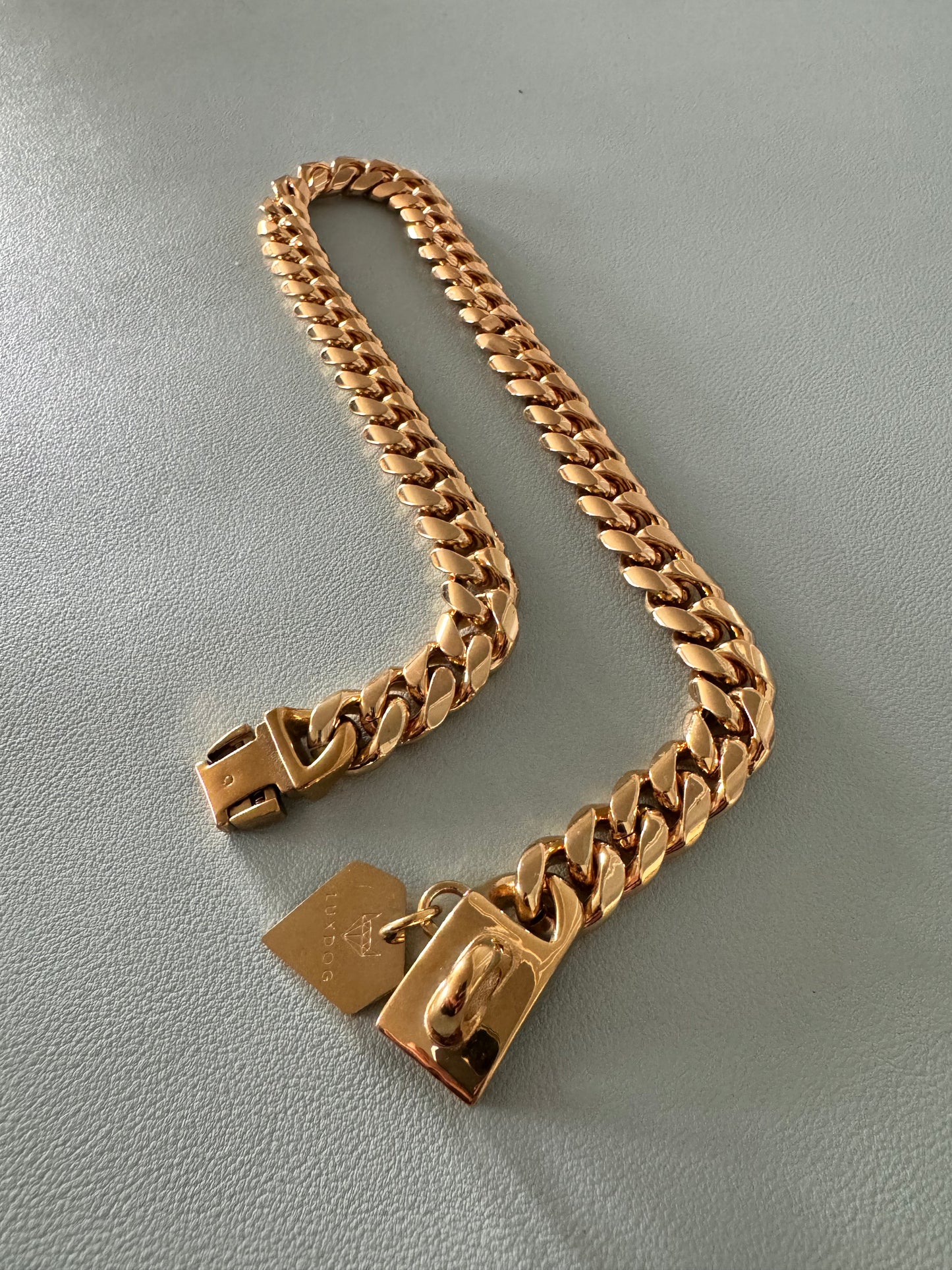 Lux Dog | Gold Halskette